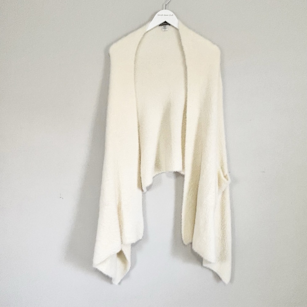 DEMDACO Women’s Ivory GUARDIAN ANGEL Soft Fleece Pocket Scarf Wrap “BY MY SIDE”